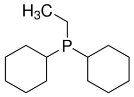 Dicyclohexylethylphosphine Chemical Structure
